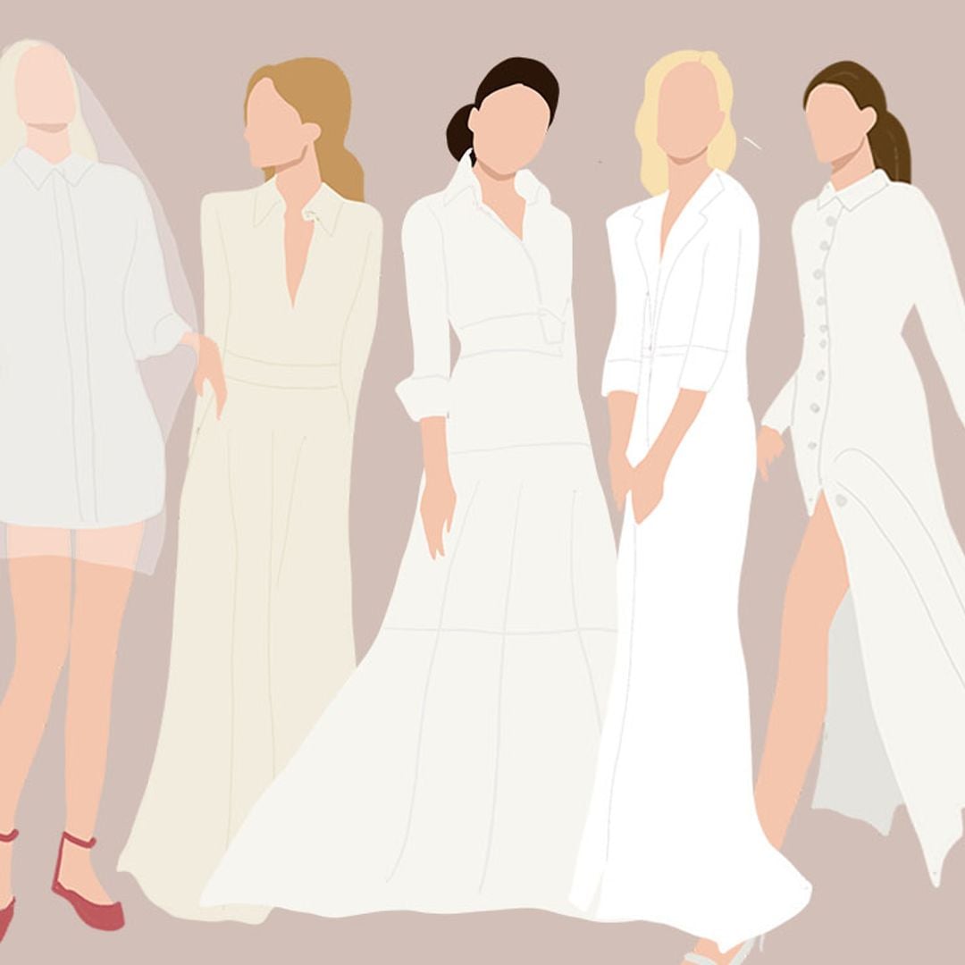 Descubre todos los estilos de vestidos camiseros ideales para una boda de primavera o verano
