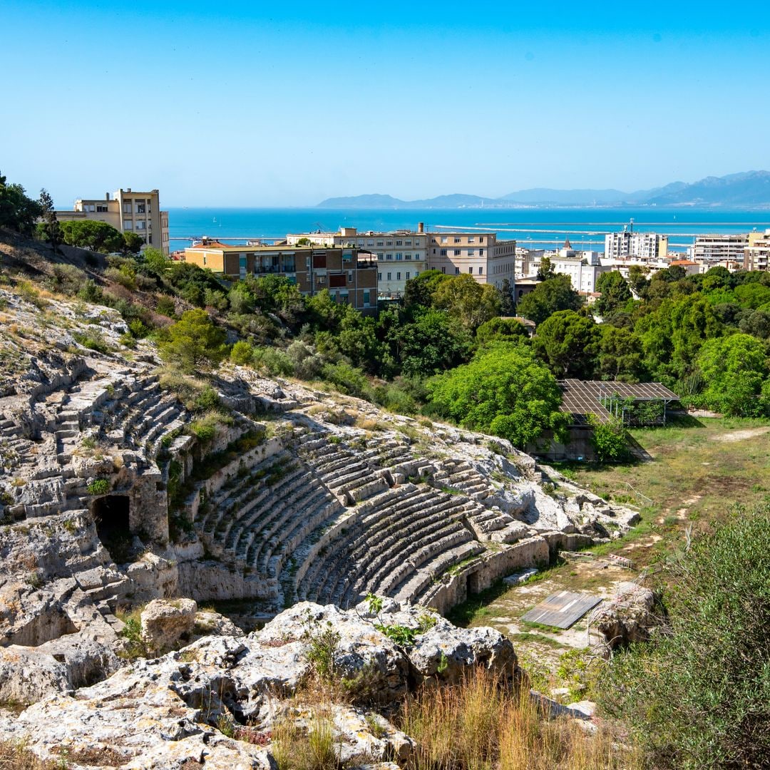 Anfiteatro romano en Cagliari, Cerdeña