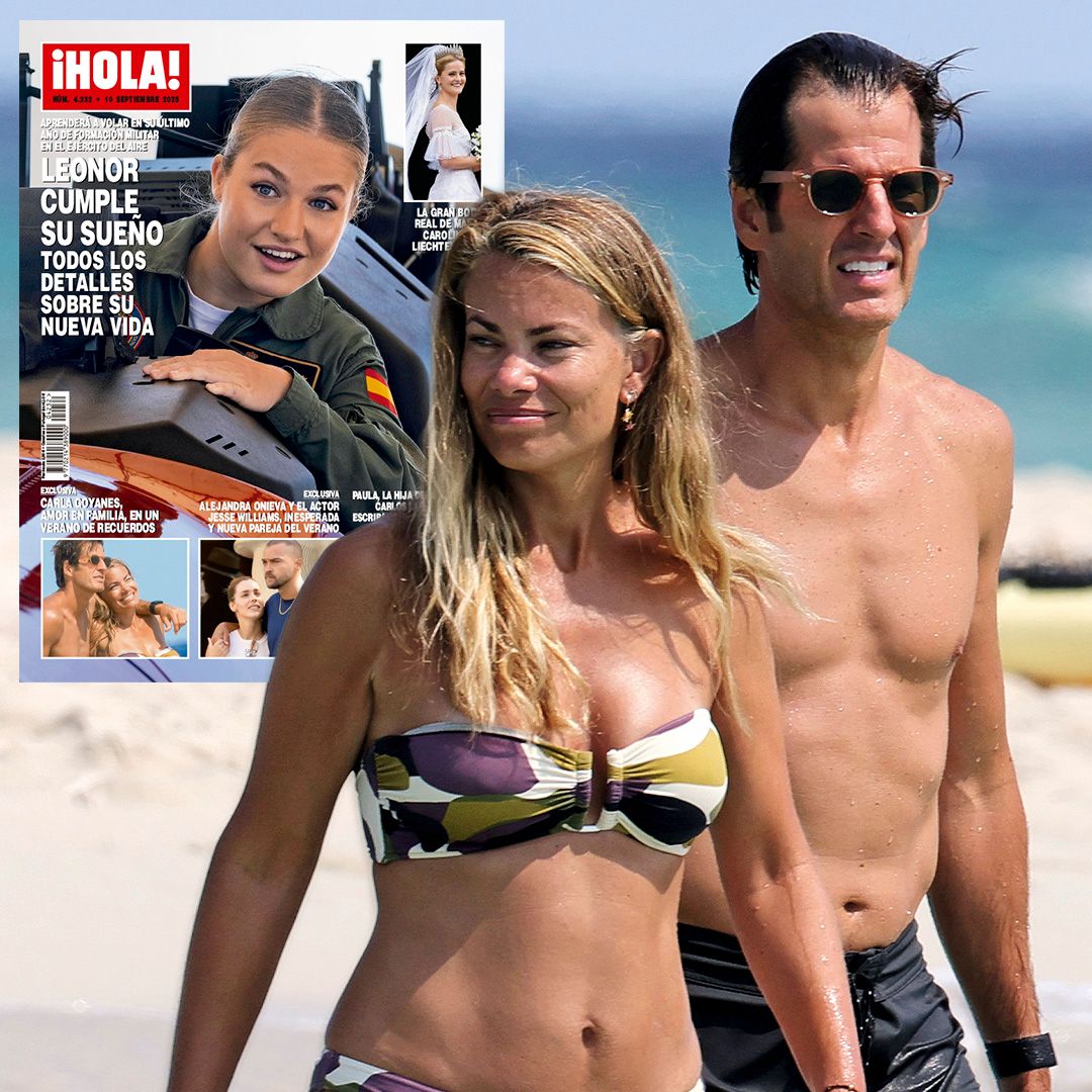 EXCLUSIVA. Las fotos de Carla Goyanes en Ibiza que demuestran que hasta en el día más negro se puede sacar una sonrisa
