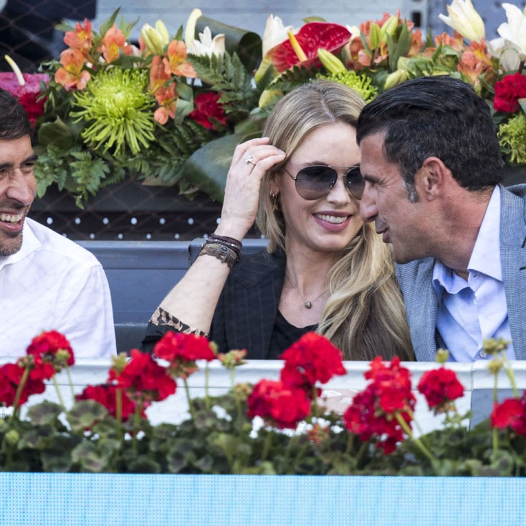 Más allá del fútbol: la gran amistad de Luis Figo y Helene Svedin con Raúl González y Mamen Sanz