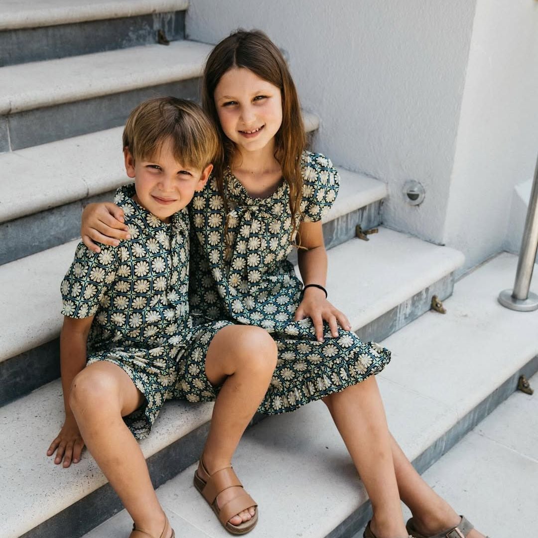 Maximilian Casiraghi, de 7 años, se une a su hermana India como modelo de la firma de su madre, Tatiana Santo Domingo