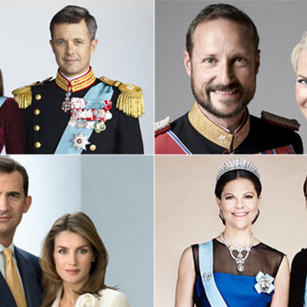 Guillermo y Máxima de Holanda añaden sus nuevos retratos oficiales al álbum de la realeza europea