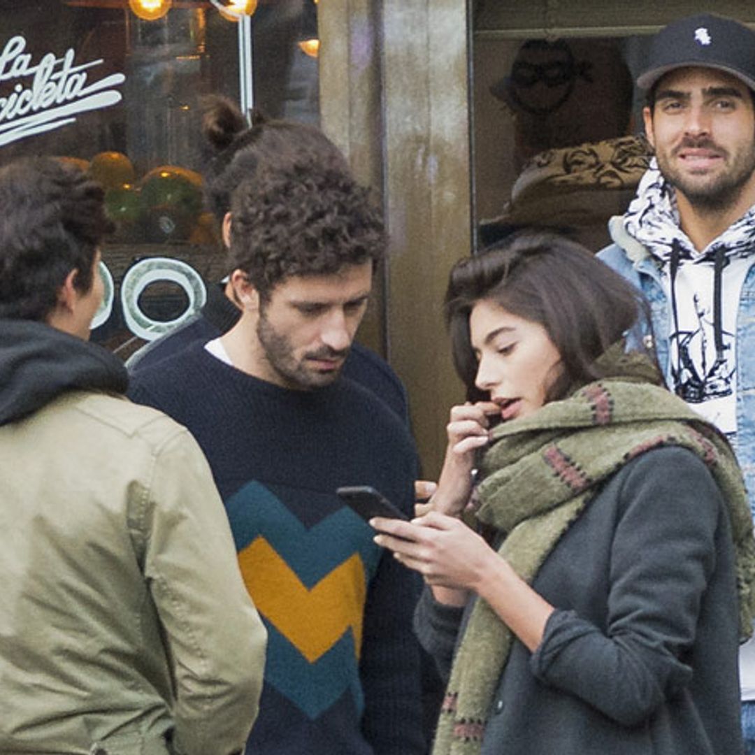 Rocío Crusset y Juan Betancourt, juntos por las calles de Madrid