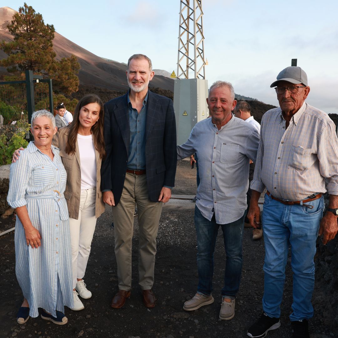 Así ha sido la visita de los Reyes a La Palma: el abrazo a una isla que aún cicatriza
