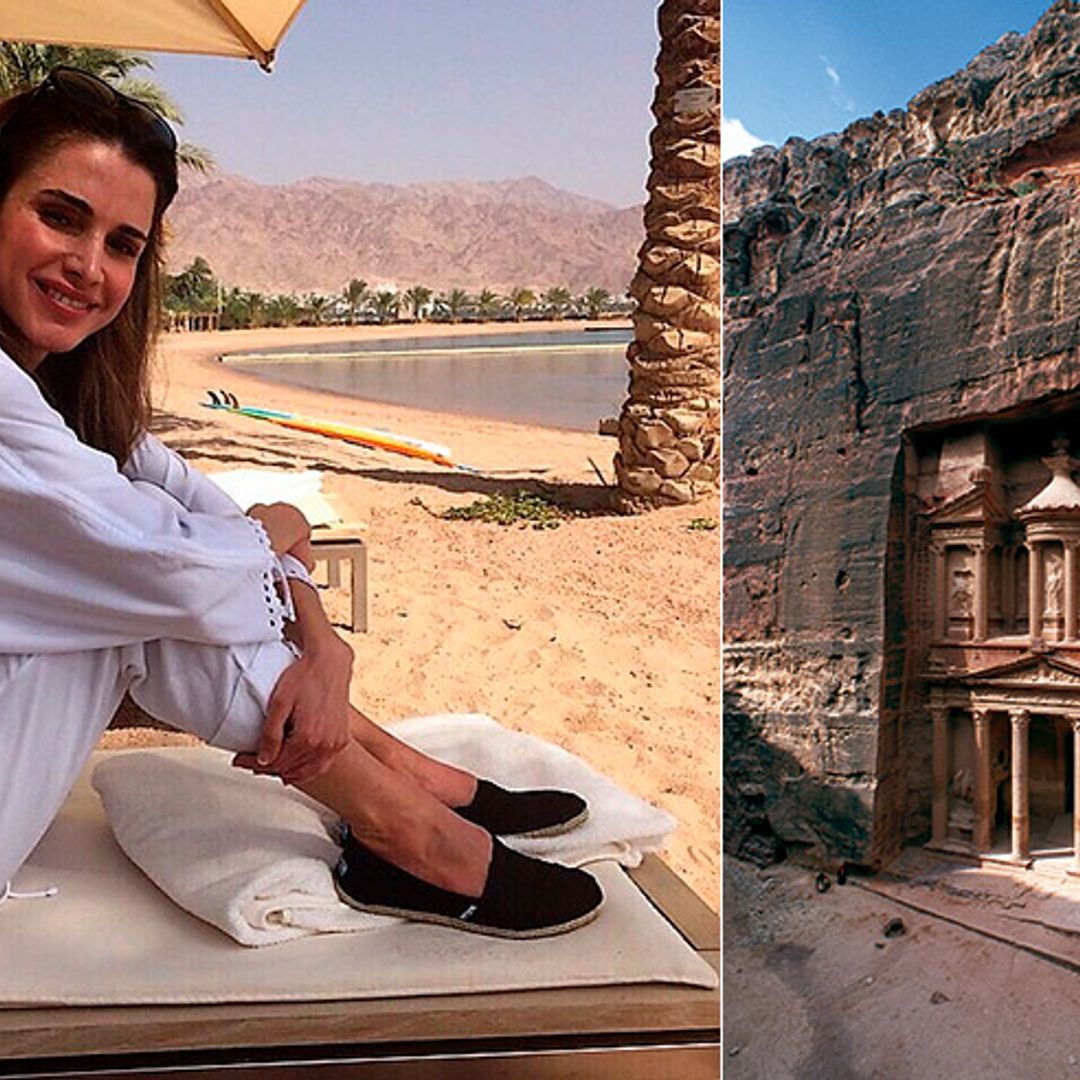 La Reina Rania, una guía de lujo por las maravillas jordanas