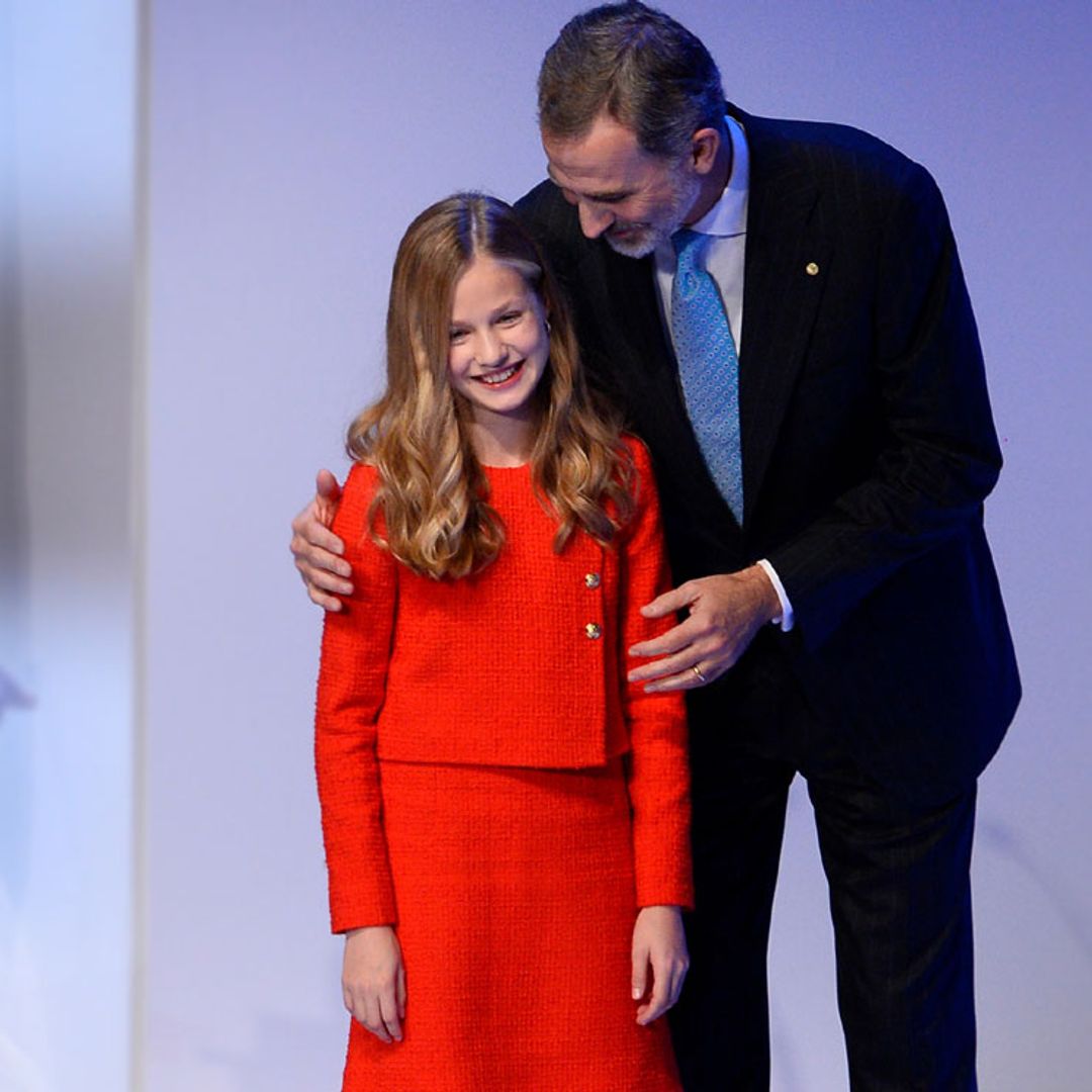 El histórico look de Leonor en su gran debut catalán hace dos años