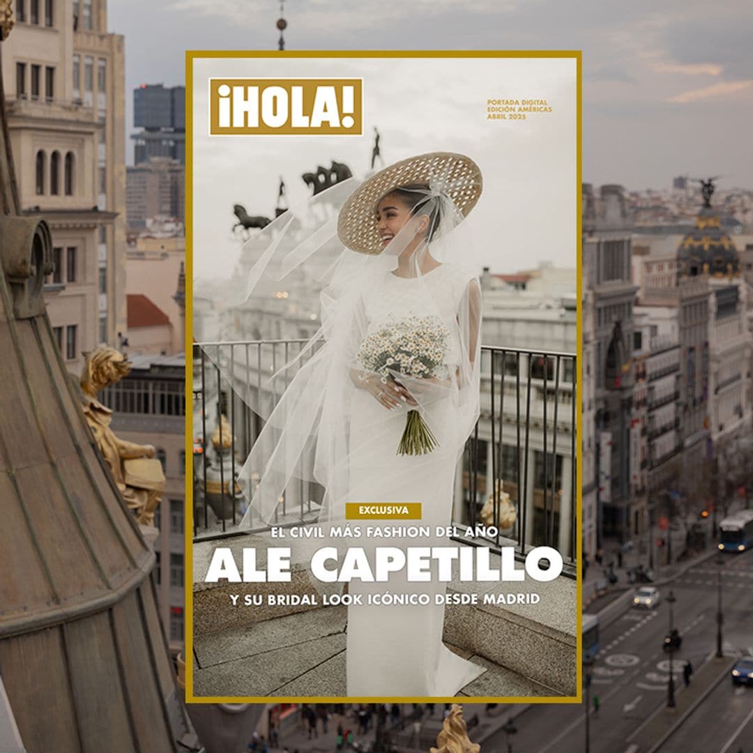 Ale Capetillo y su bridal look icónico que transforma la simplicidad en moda