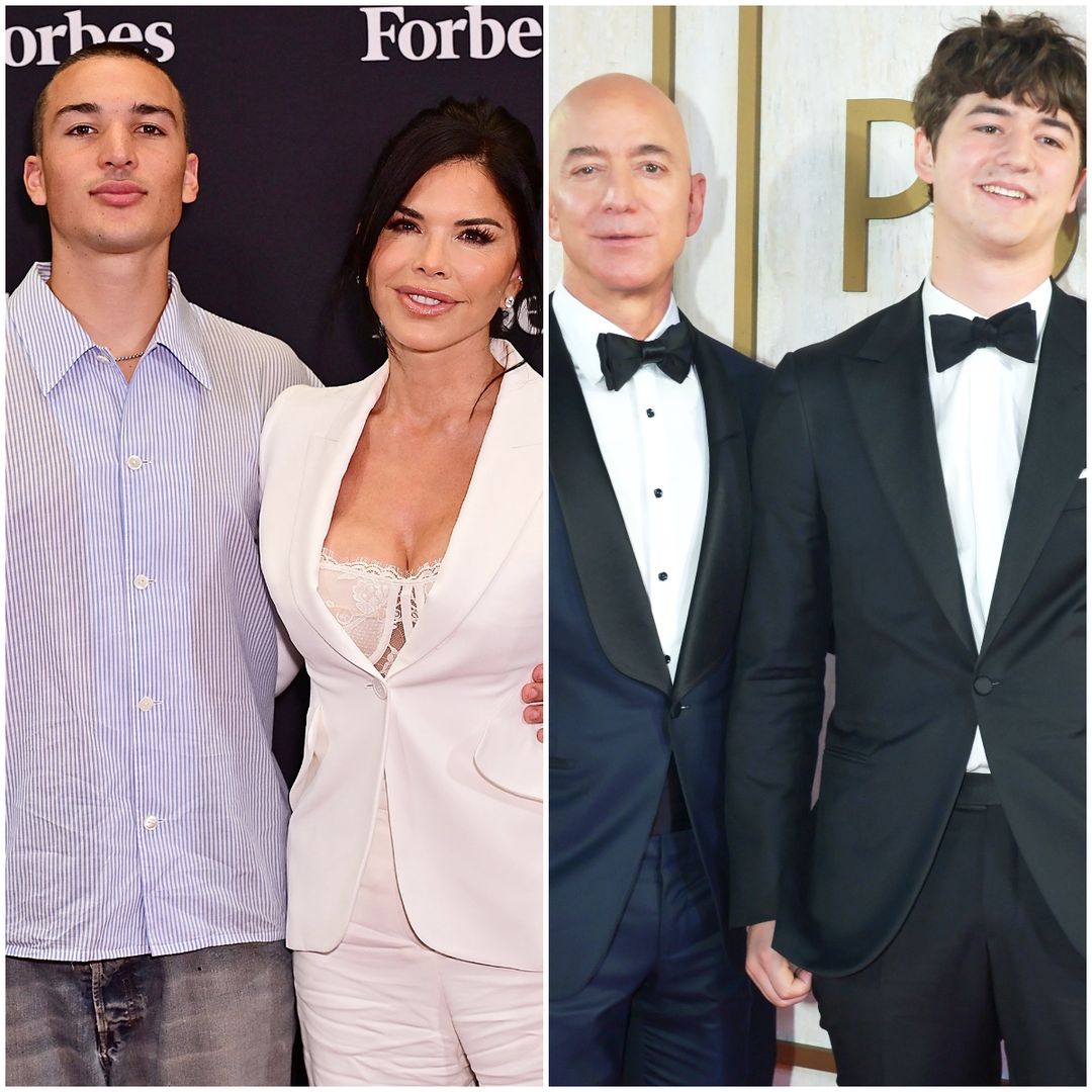 Lauren Sanchez y Jeff Bezos: todo sobre su nueva gran familia con 7 hijos