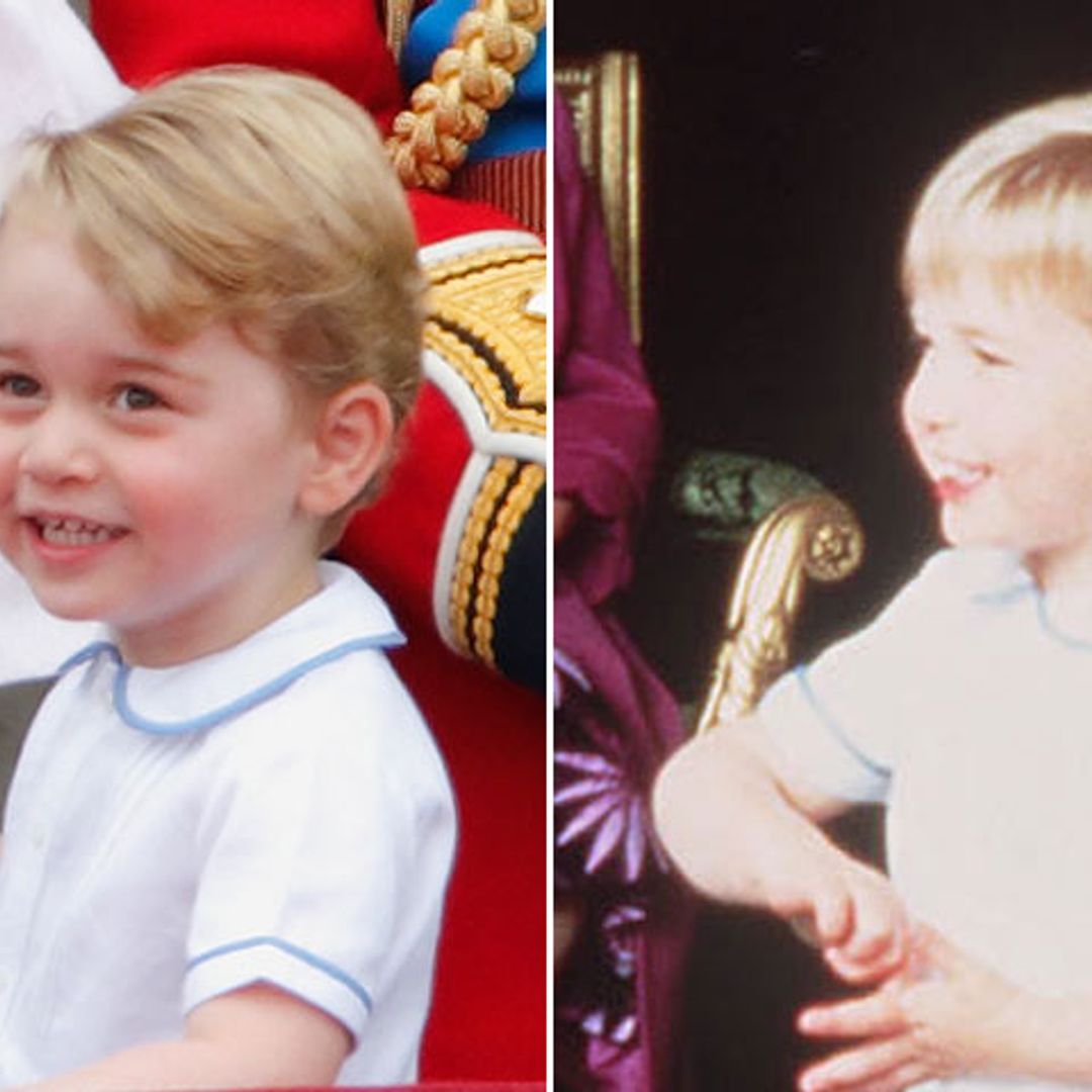 ¡Igualito que papá! George de Cambridge 'recicla' el 'look' del príncipe Guillermo