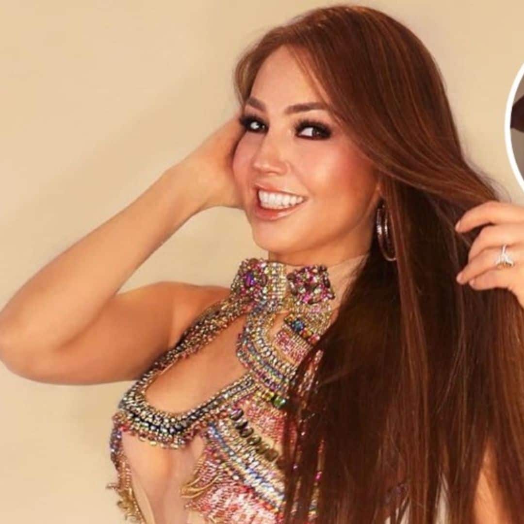 Convertida en una hechicera, Thalía se divierte a lo grande con su hijo Matthew