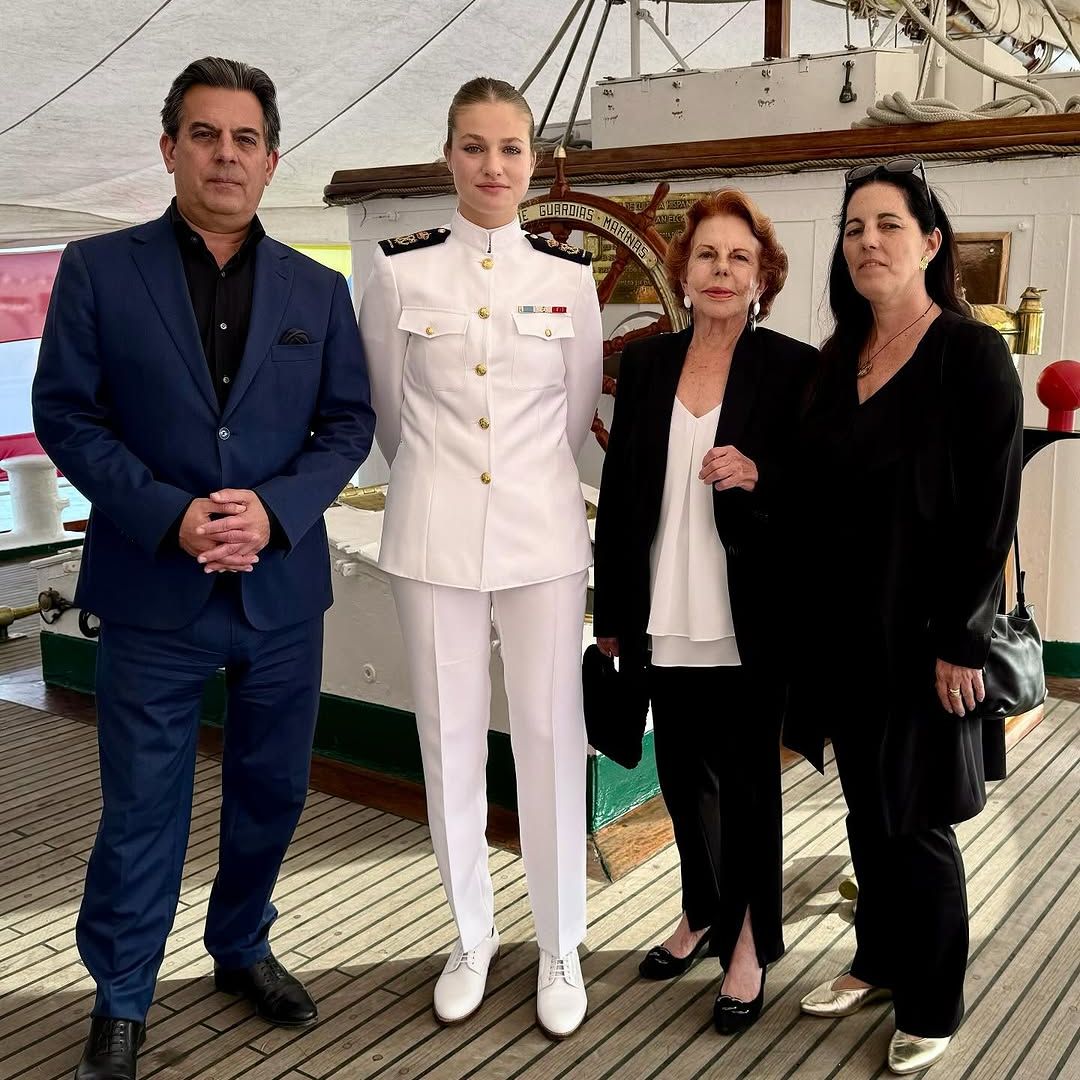 Así ha sido el encuentro de la princesa Leonor con la familia del fallecido escritor Mario Vargas Llosa en Perú