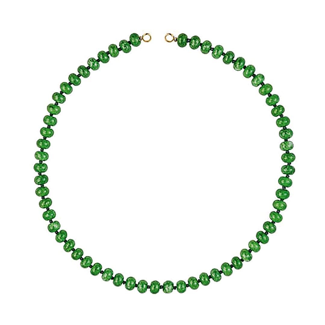 Collar de cuarcita verde (199 €), de Tous