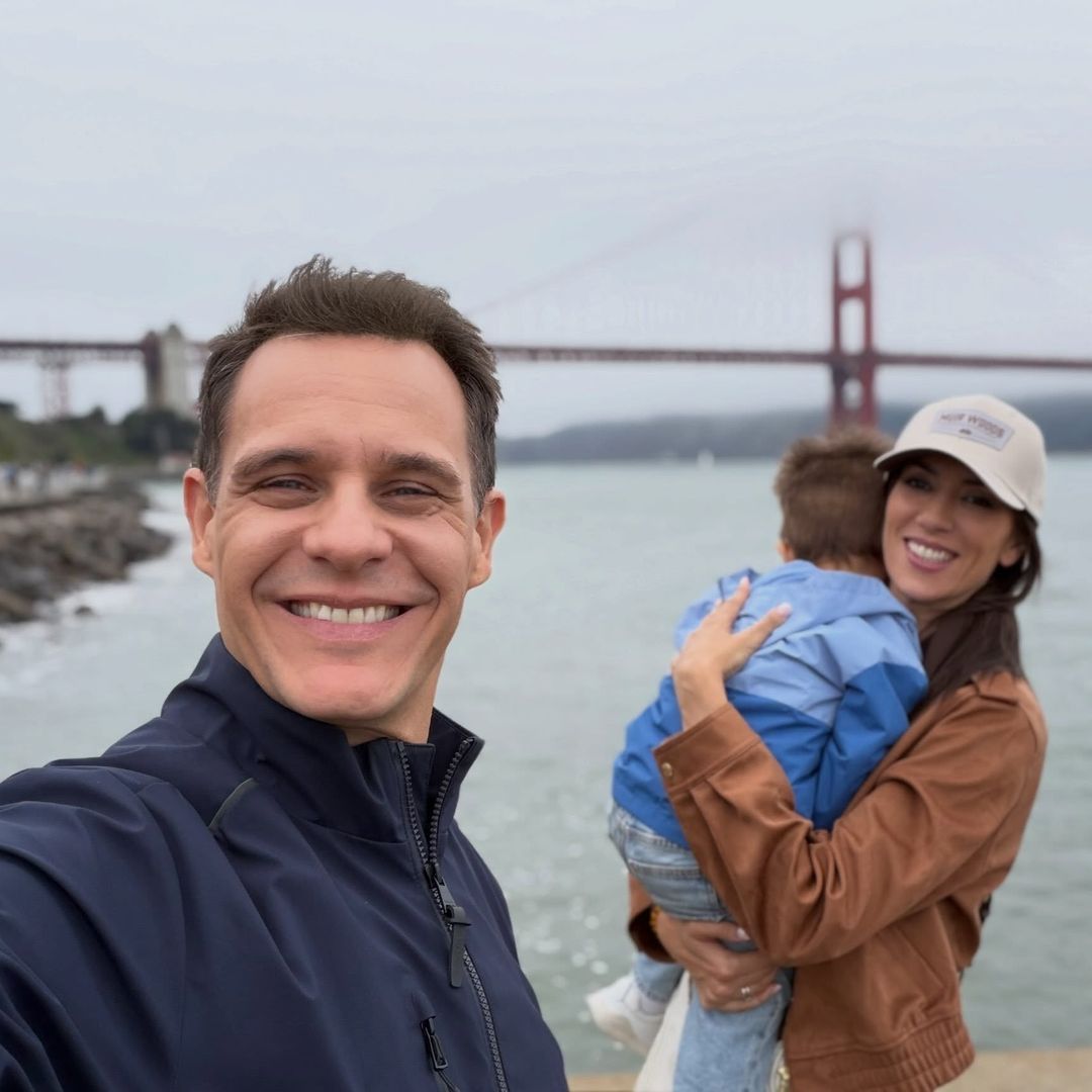 La aventura americana de Christian Gálvez y Patricia Pardo con su hijo Luca entre platós de televisión y escapadas por California