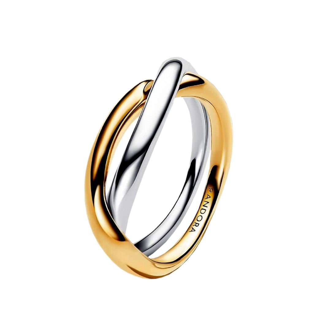 Anillo entrelazado (99 €), de Pandora