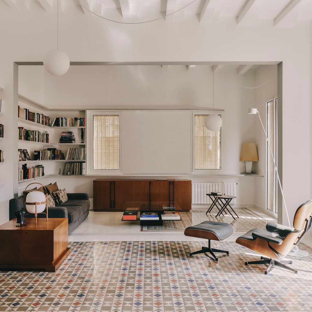 Así se ha transformado una casa señorial del siglo XIX en pleno barrio de Gràcia en un hogar moderno y luminoso