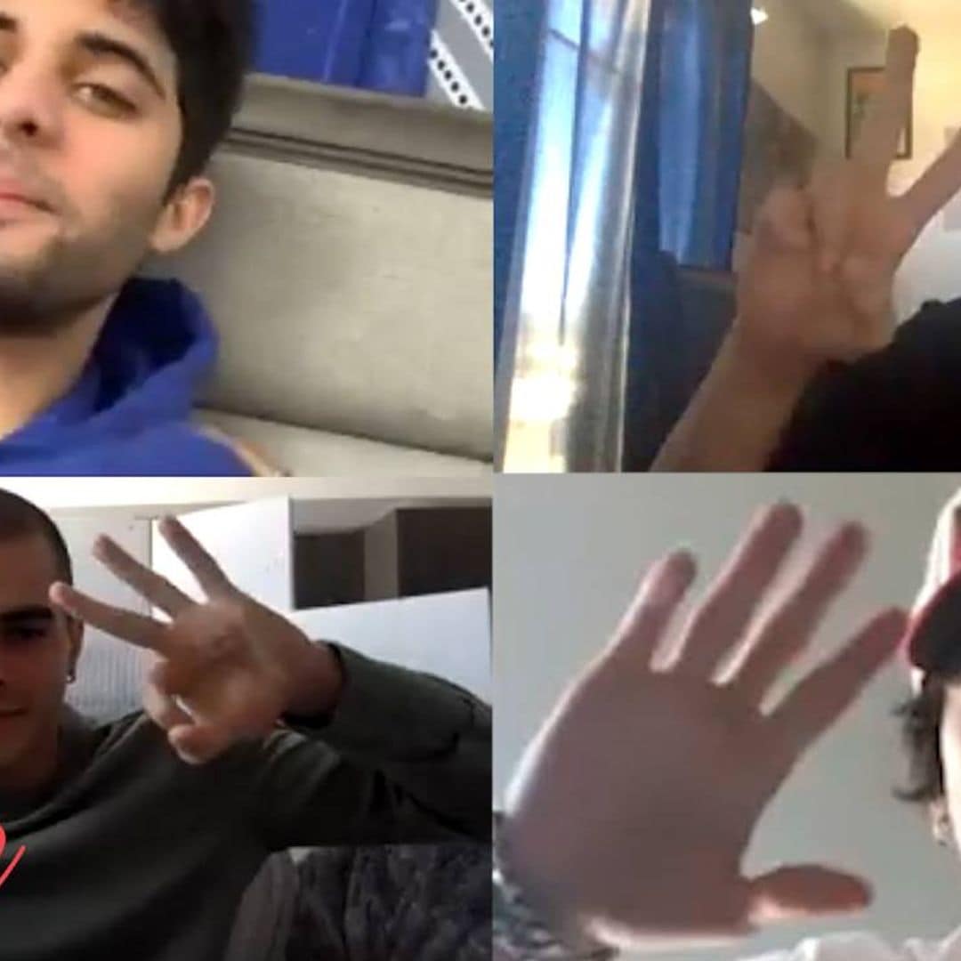 ¿Cómo les ayudaron sus fans con el videoclip de 'Honey Boo'?  Los chicos de CNCO nos los cuentan