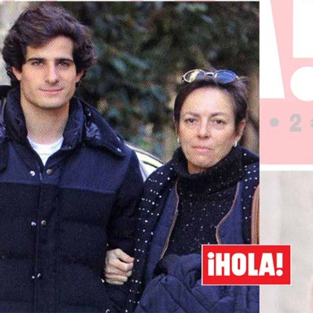 En ¡HOLA!, Fernando Fitz-James, apoyo y orgullo de su madre en su primera imagen como Duque de Huéscar