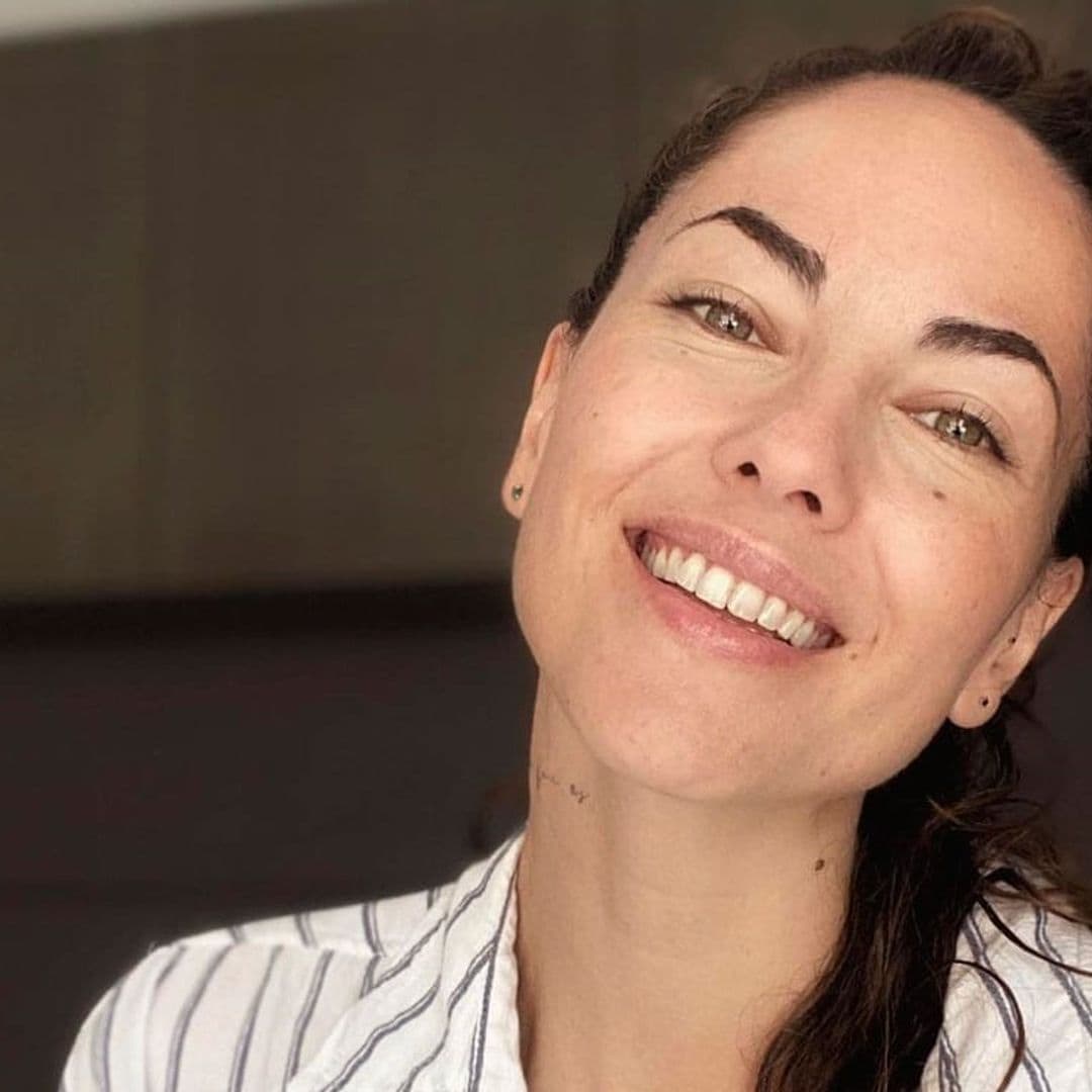 'Te amo, Mila', Bárbara Mori presume su encantador papel de abuela