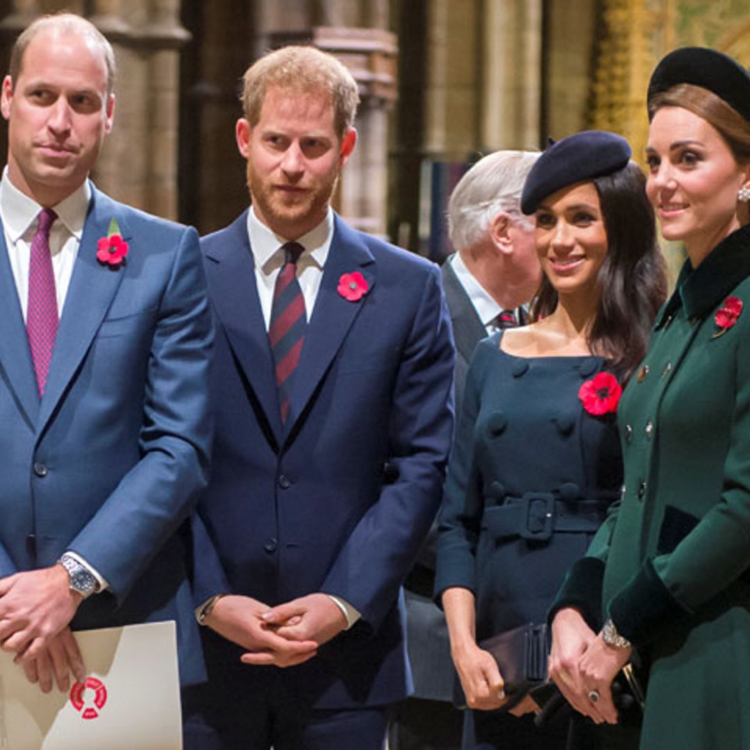 Los duques de Sussex celebran juntos por primera vez el Día del Armisticio