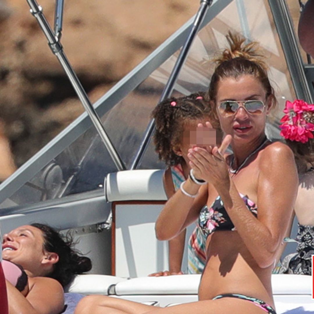 EXCLUSIVA: la jornada en alta mar de Esther Cañadas y su hija Galia