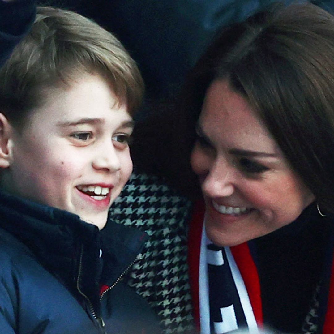 ¡Orgullo de madre! Kate Middleton no se pierde un partido de rugby de George
