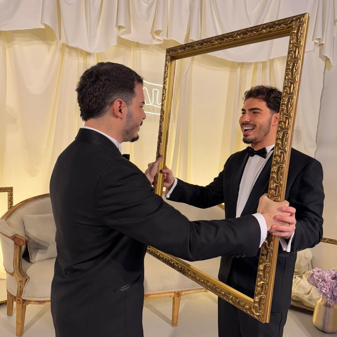 Los hermanos Gemeliers en una divertida fotografía durante los Ídolos
