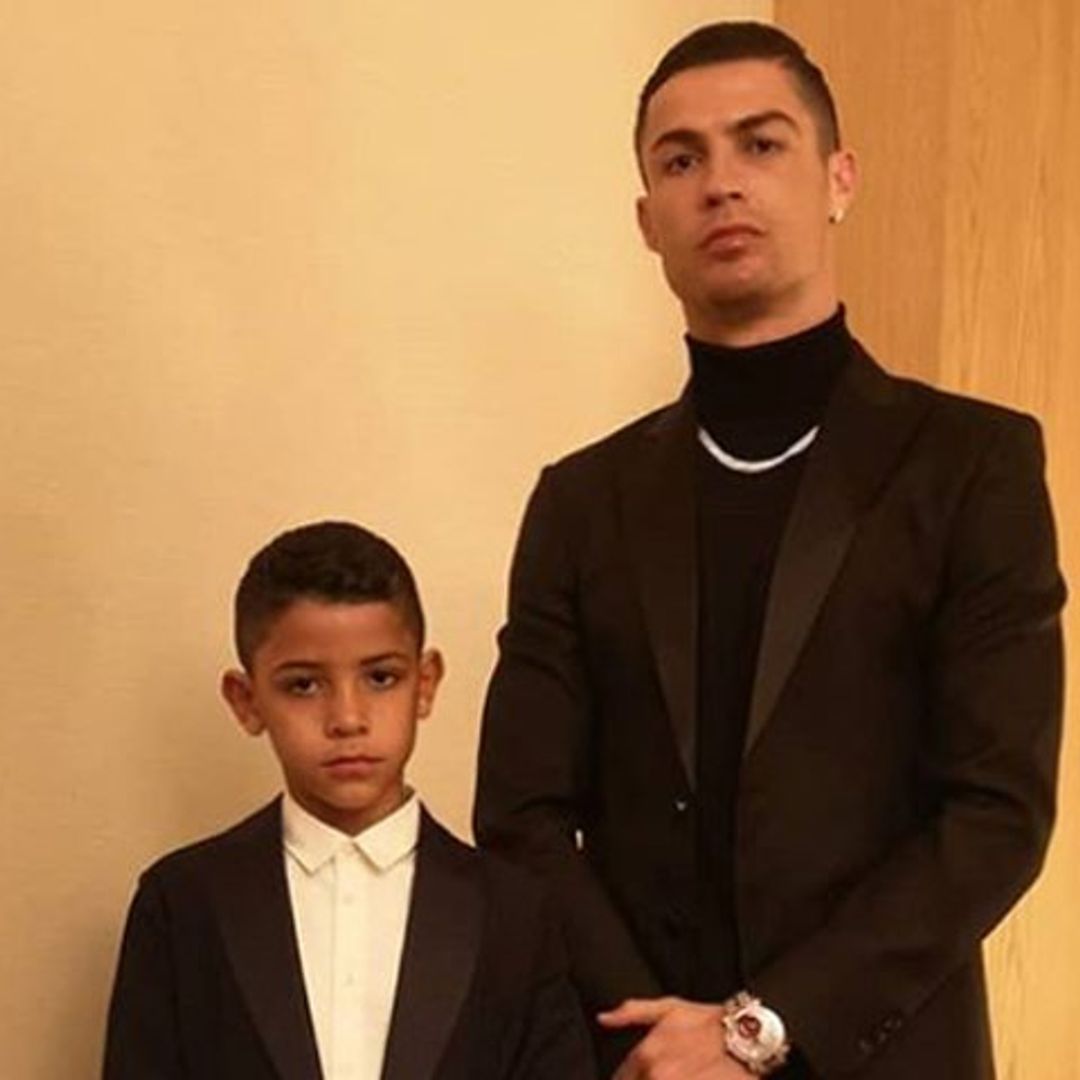 Cristiano Ronaldo Jr., un pequeño 'clon' de su padre: estas imágenes lo demuestran