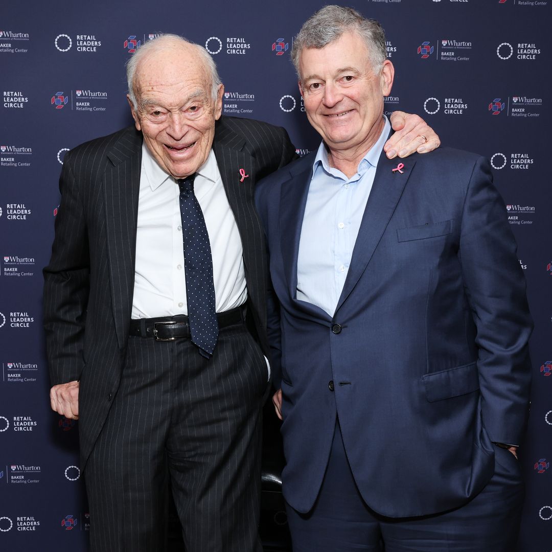 Leonard Lauder y su hijo William