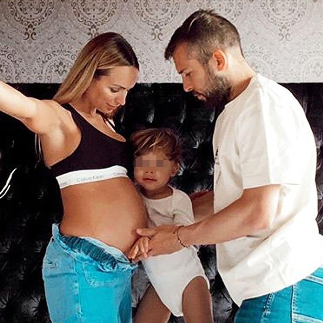 Jordi Alba y Romarey Ventura anuncian que están esperando su segundo hijo