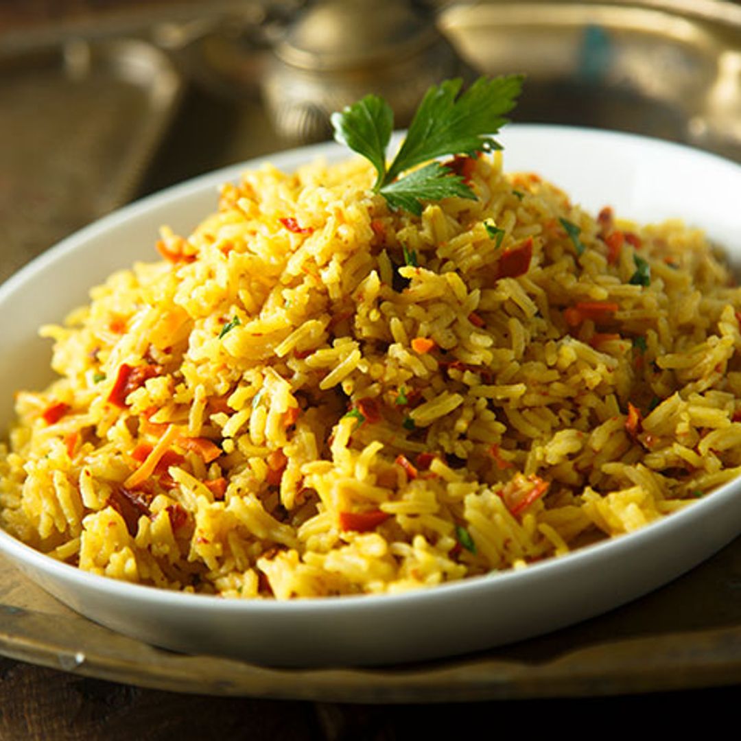 Arroz con cúrcuma