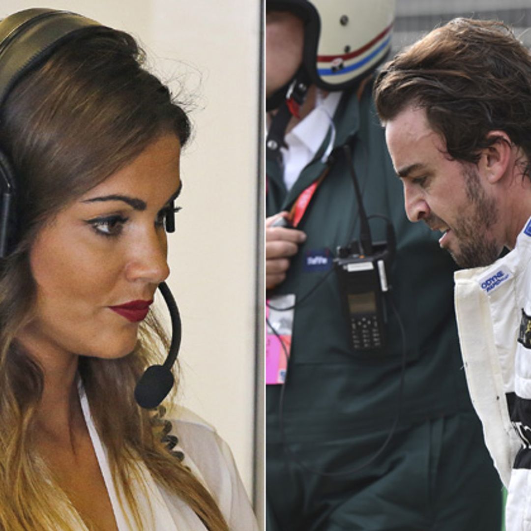 Fernando Alonso se recupera de su accidente sin Lara Álvarez