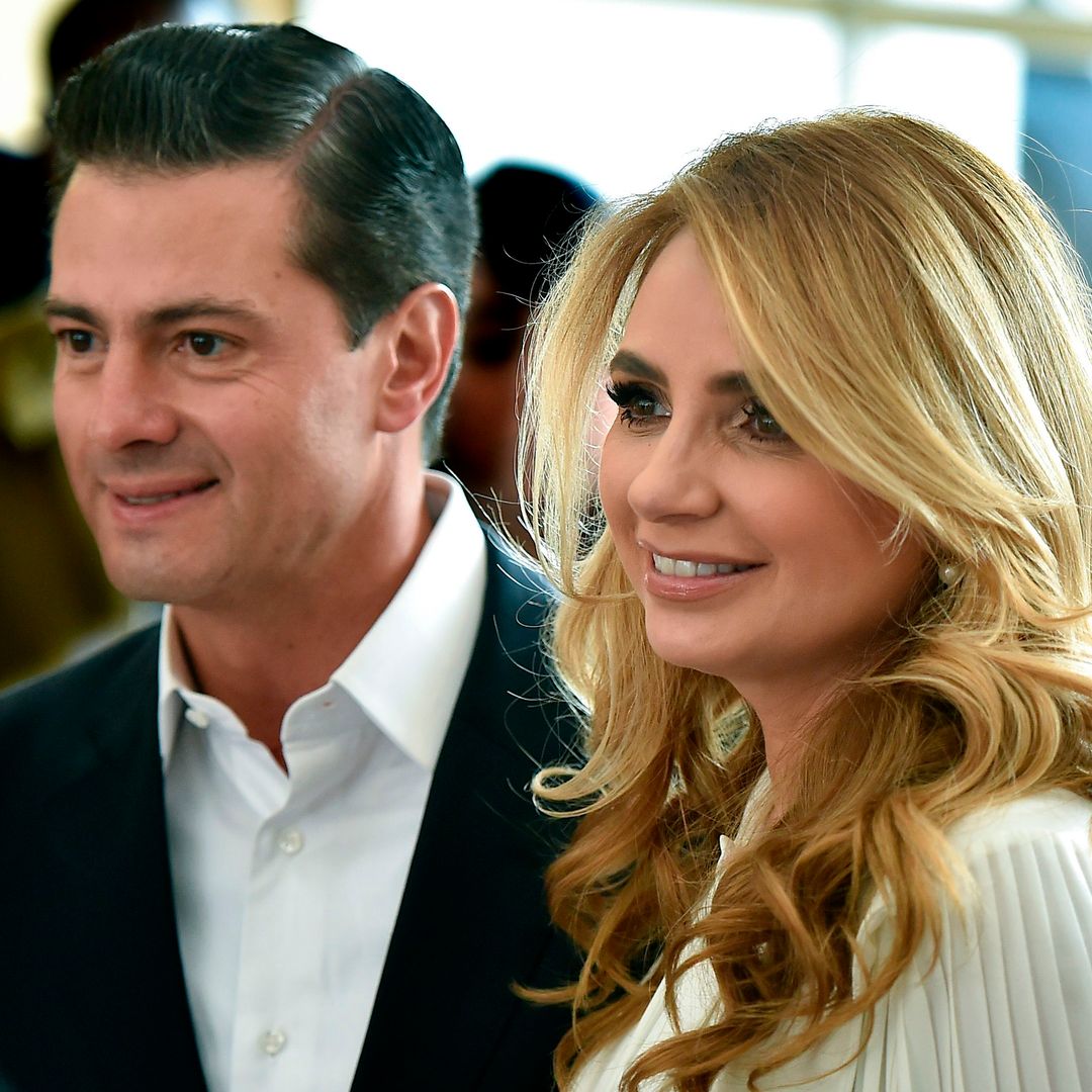 Angélica Rivera reacciona incómoda a preguntas sobre su exesposo, Enrique Peña Nieto