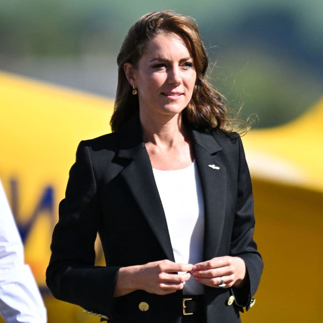 El truco de la princesa de Gales para transformar su chaqueta cruzada de hace dos años
