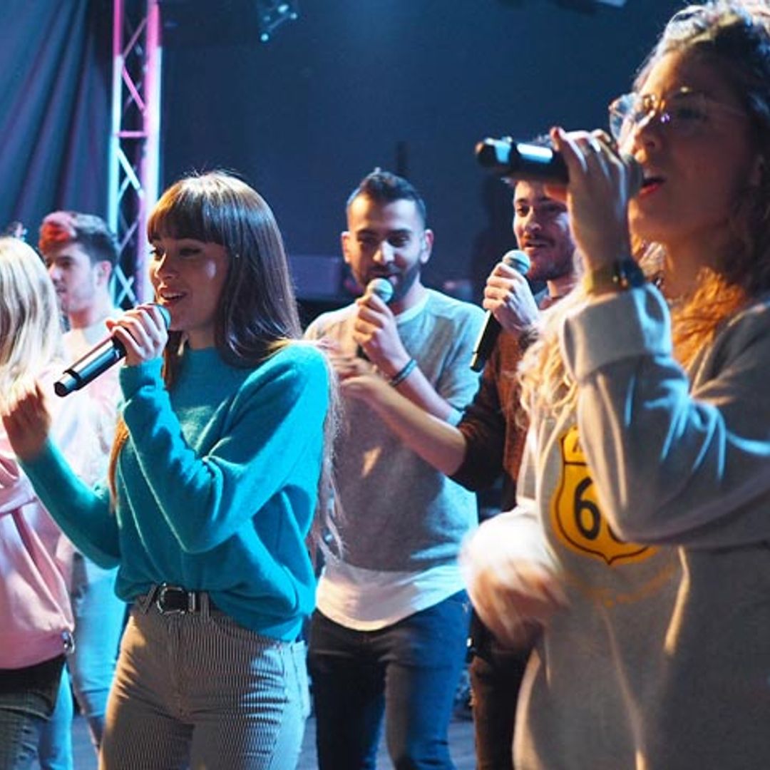 Los artistas de OT nos muestran la cara B de los ensayos de la gira