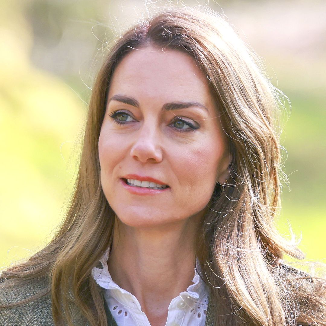 Kate Middleton, Princess of Wales visiting Mull, Scotland the couple visited the Ardura Community Forest.
