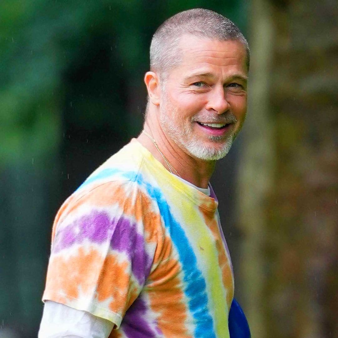 Tenemos la primera imagen de Brad Pitt con su nuevo look, una vuelta a su época más icónica