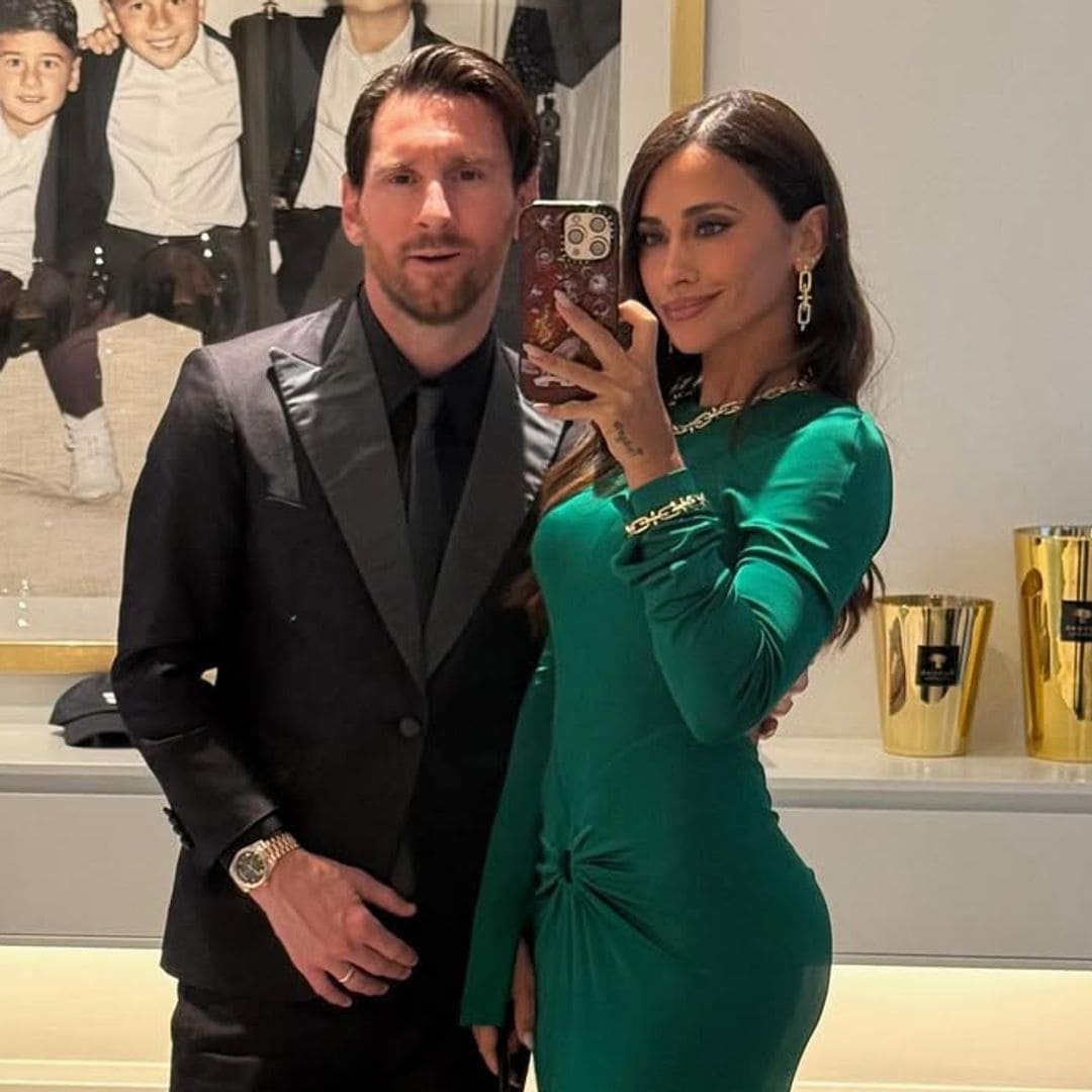 Antonela Roccuzzo y su divertido mensaje para Messi por sus 38 años: '¡Feliz cumple, viejito gruñón!'