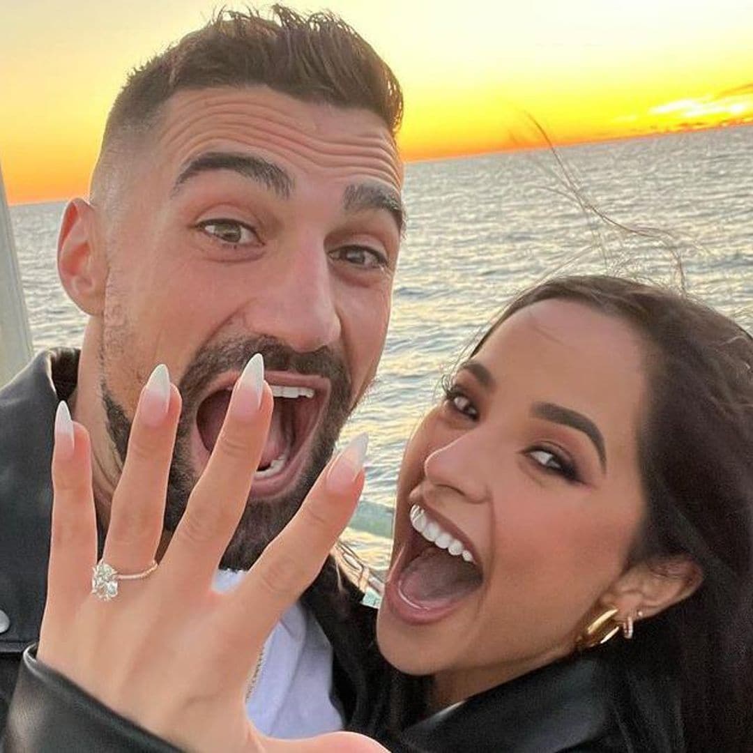 Becky G y Sebastian Lletget anuncian su compromiso
