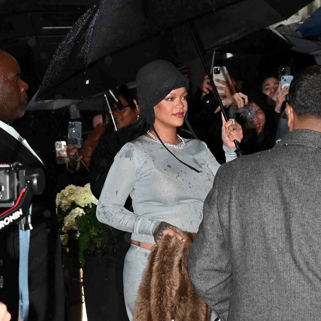 Rihanna confirma su tercer embarazo en la Gala del Met
