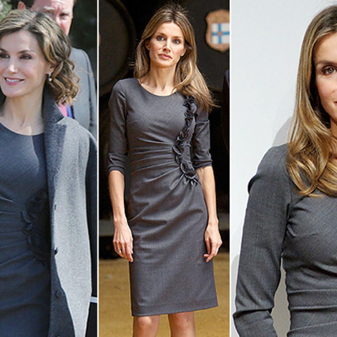 Doña Letizia saca del armario su vestido favorito