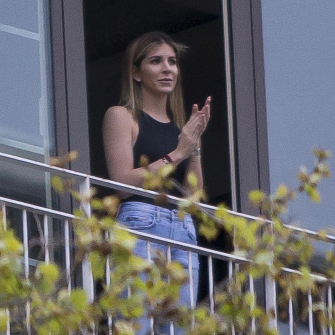 Mar Torres se une al aplauso solidario, mientras pasa la cuarentena sin Felipe de Marichalar