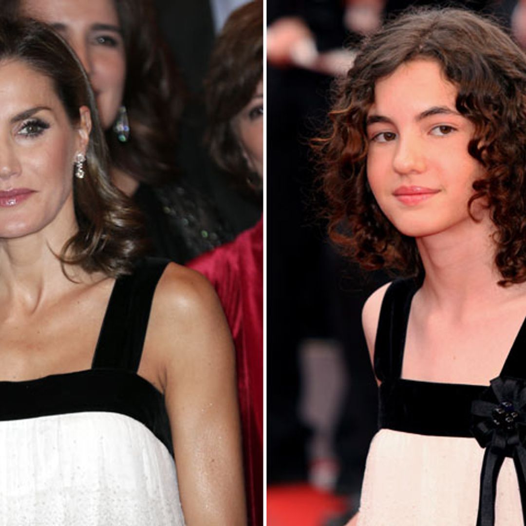 El vestido más comentado de la reina Letizia ya lo llevó una actriz española ¡con doce años!