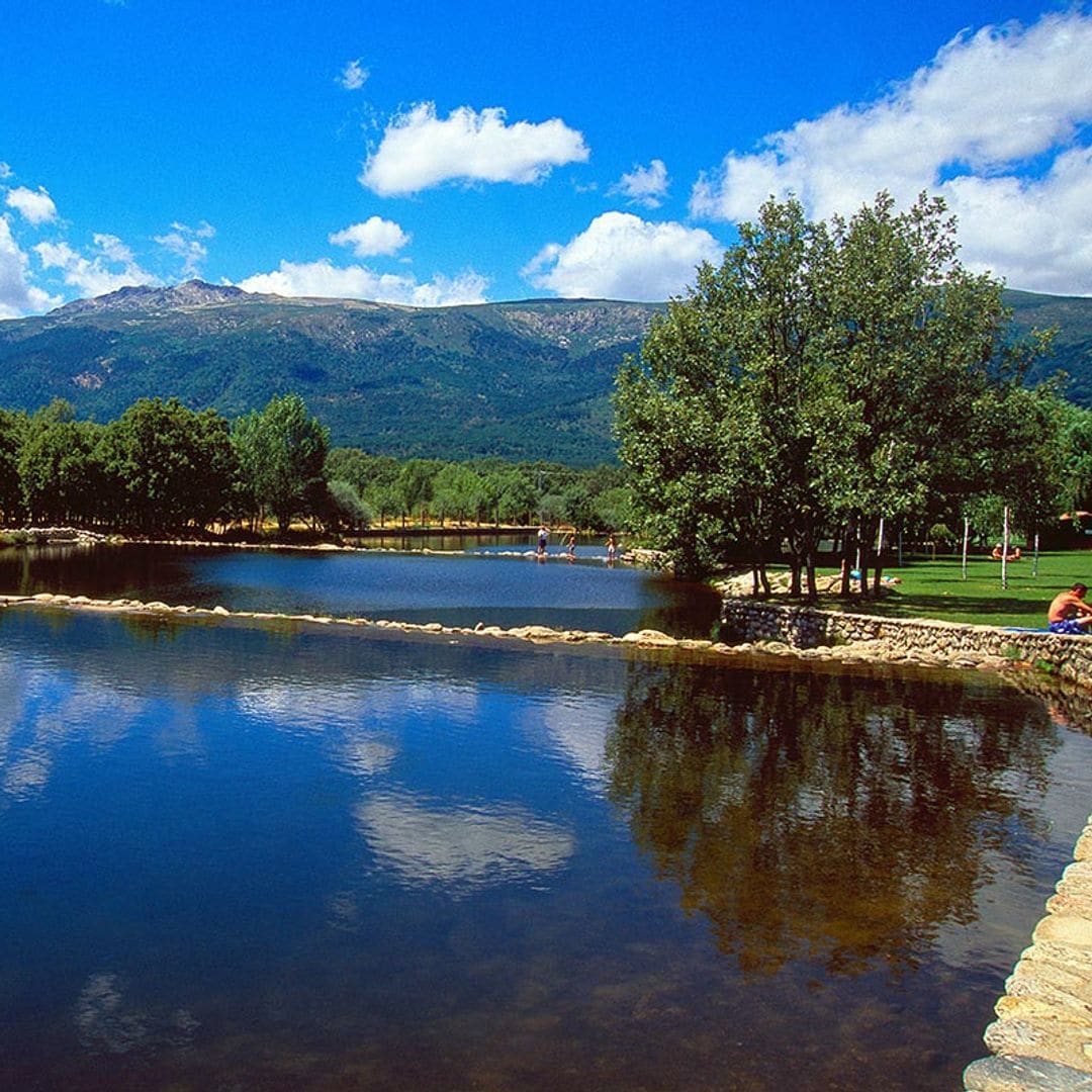 Piscinas naturales de Las Presillas en Rascafría