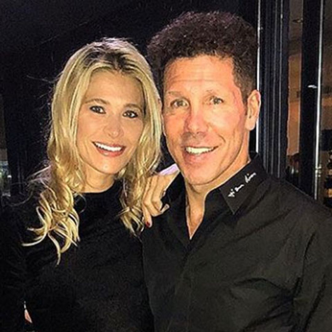 La escapada familiar de Carla Pereyra para apoyar a Simeone