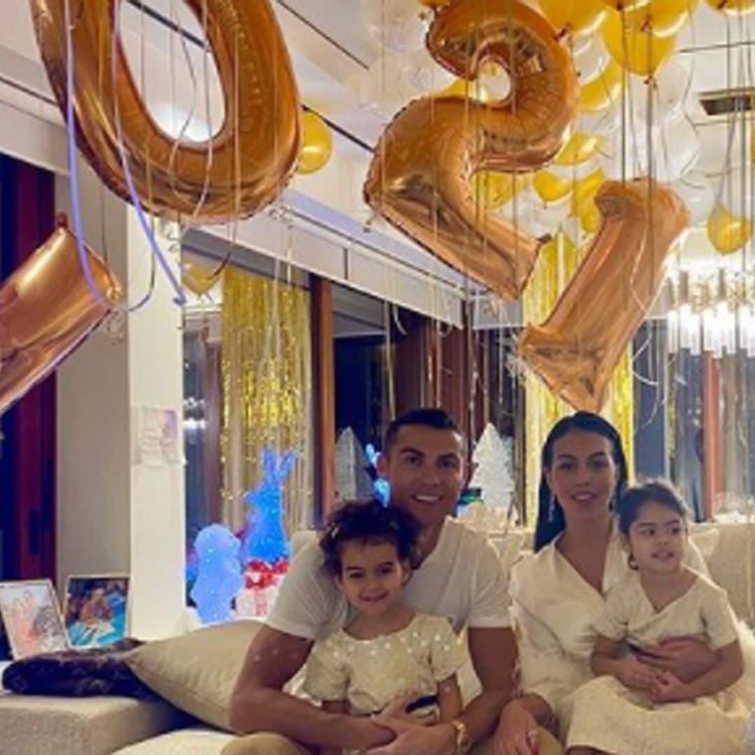 La divertida fiesta con la que Georgina Rodríguez y Cristiano Ronaldo terminaron el año