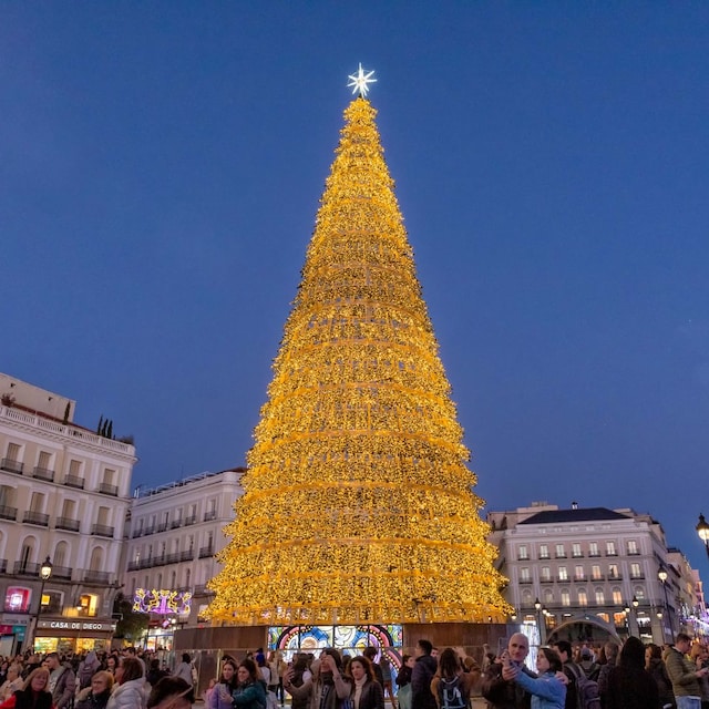 Luces de Navidad en Madrid del año 2023-2024