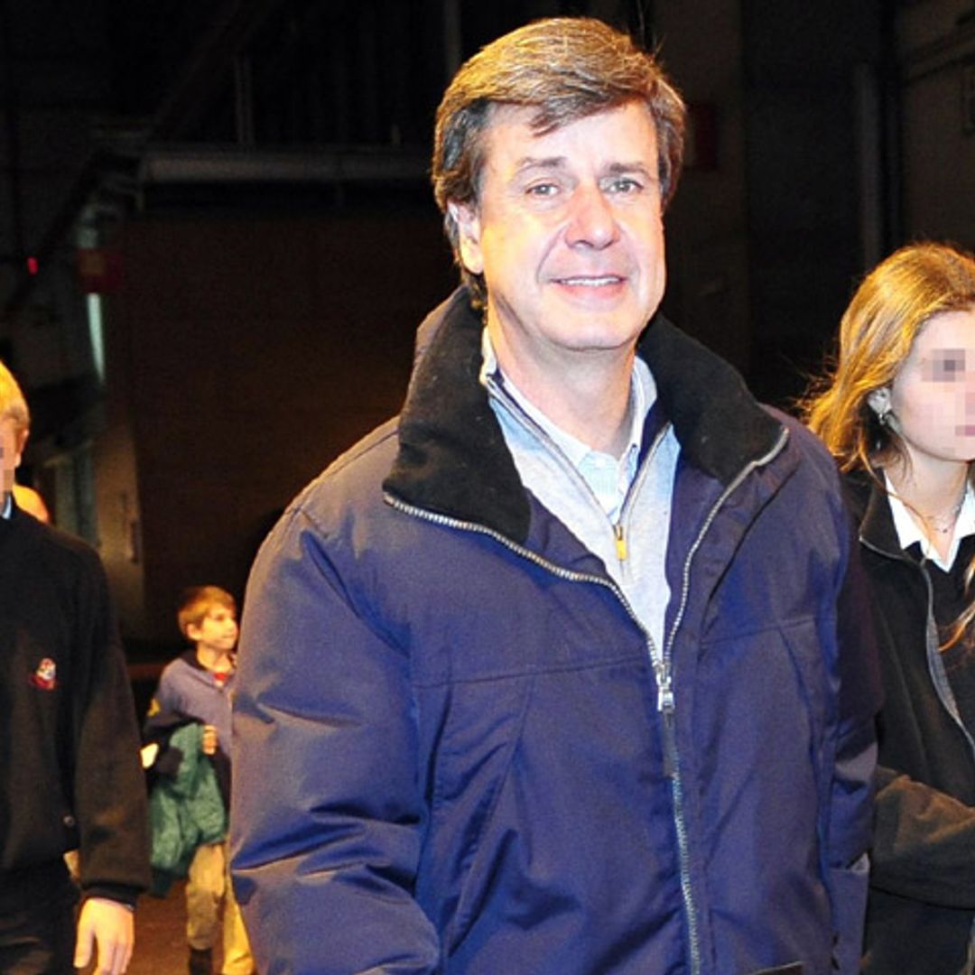 El momento ¡HOLA! de Cayetano Martínez de Irujo y sus hijos en 'Madrid Horse Week'