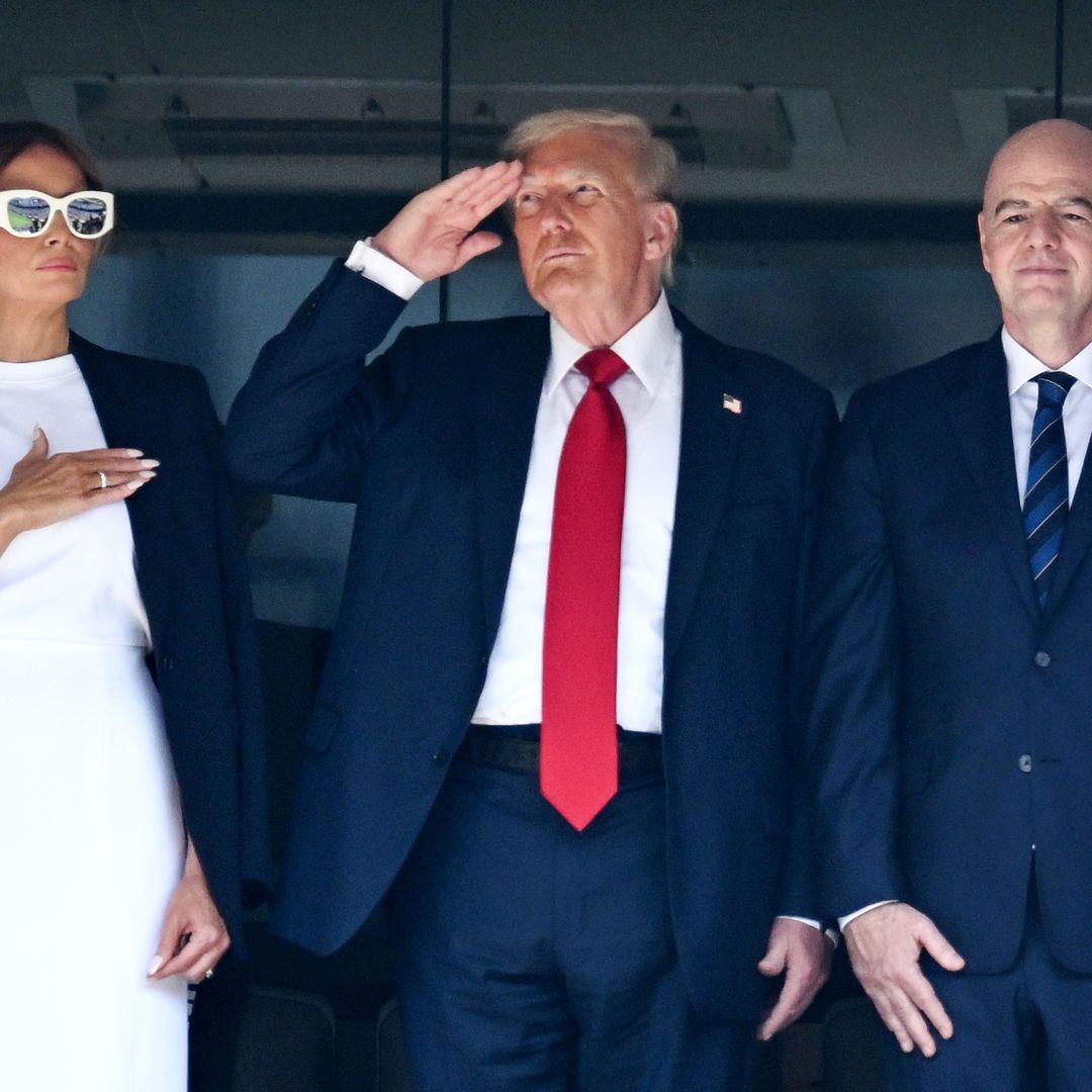 Melania Trump acapara todas las miradas y se convierte en la mejor embajadora de la final del Mundial de Clubes