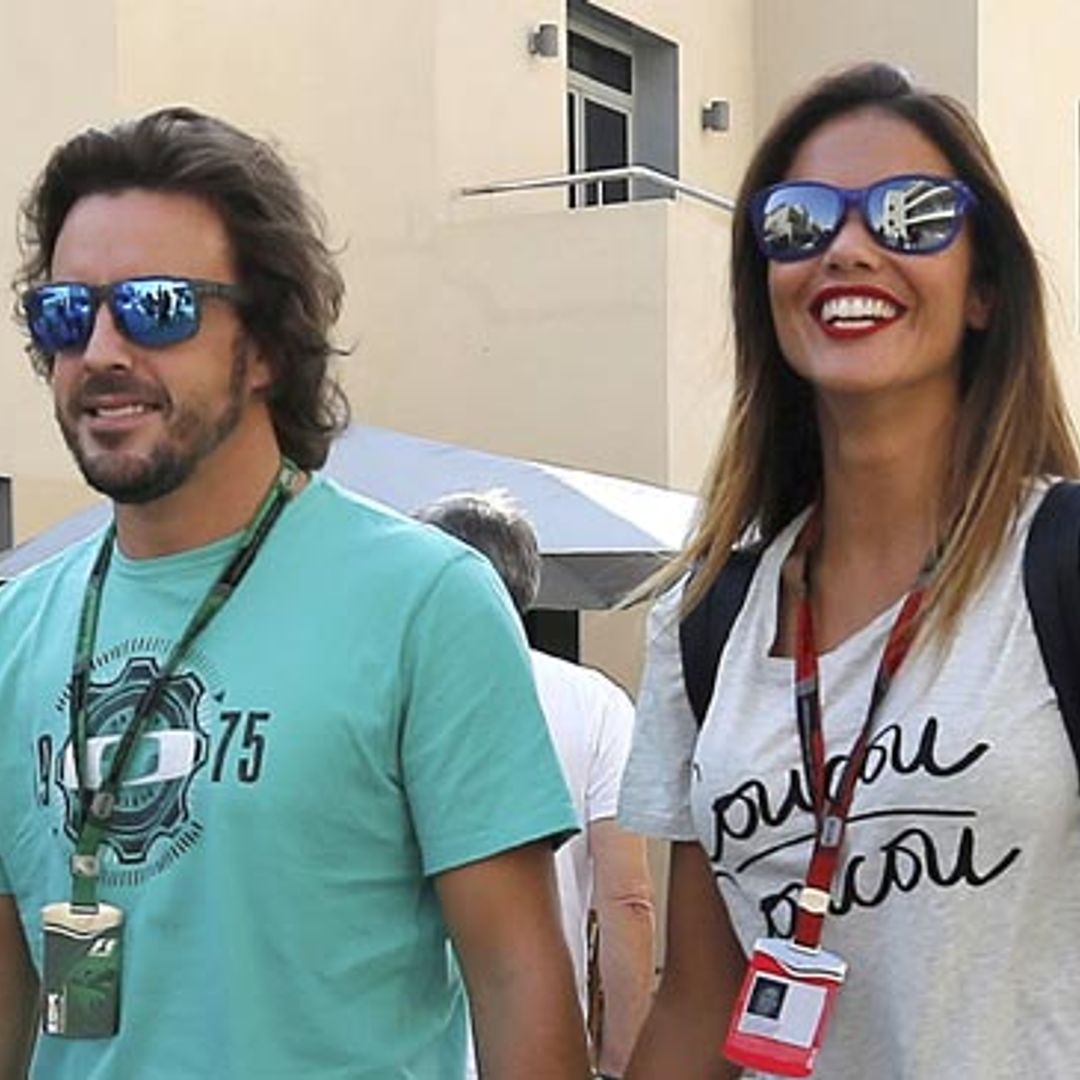 Fernando Alonso ya tiene junto a él a su mejor apoyo, Lara Álvarez
