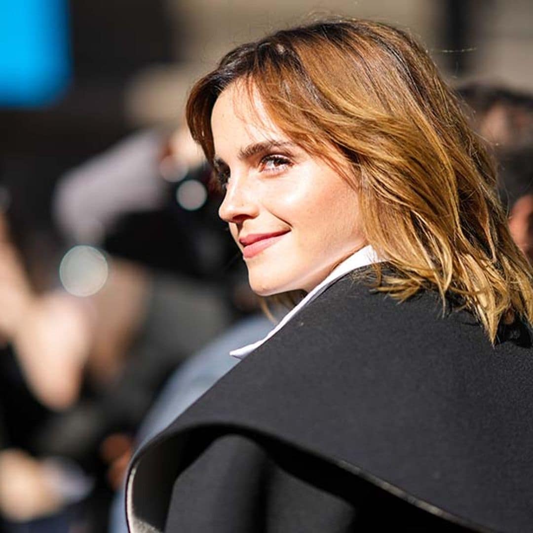 Emma Watson y el look que ha roto todas las etiquetas en el desfile de Schiaparelli
